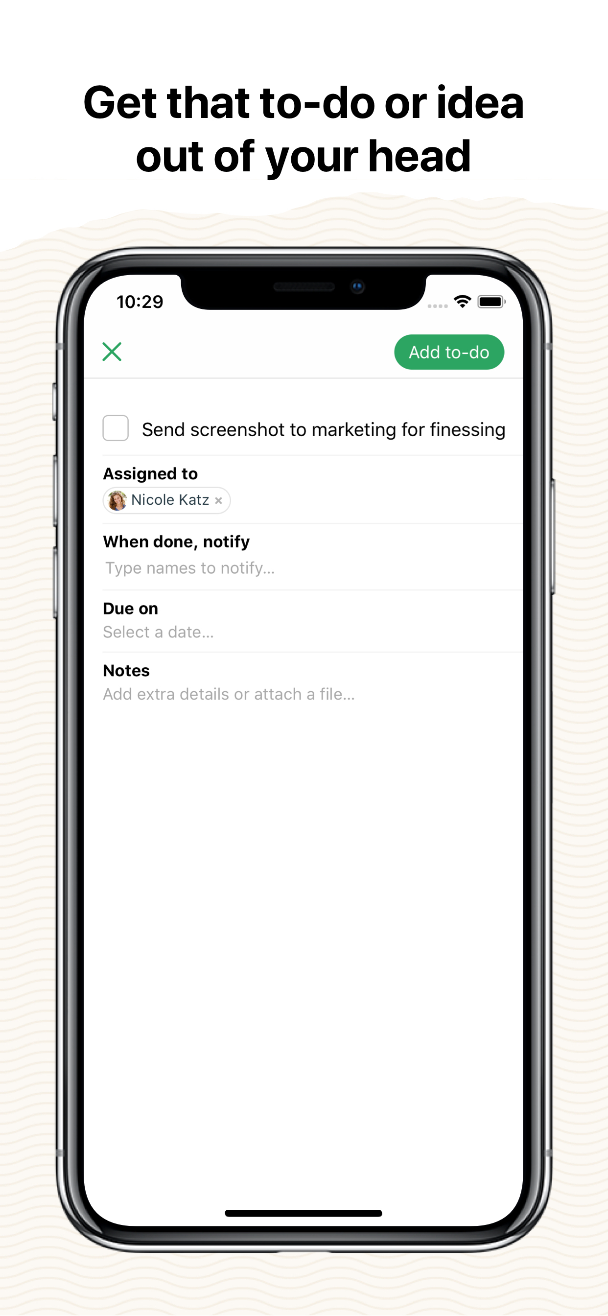 Screenshot of Basecamp 3  on iPhone